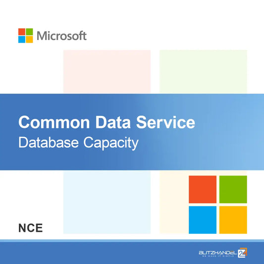 Common Data Service Database Capacity (NCE)