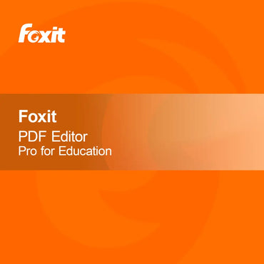 EDU Foxit PDF Editor Pro for Education Maintenance
