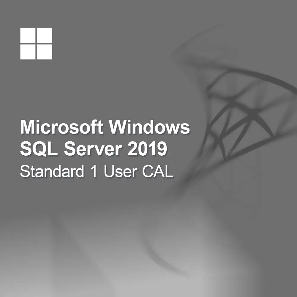 Microsoft SQL Server 2019 Standard 1 User CAL